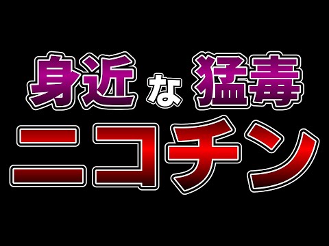 ゆっくり毒物vol.39　ニコチン【ゆっくり解説】