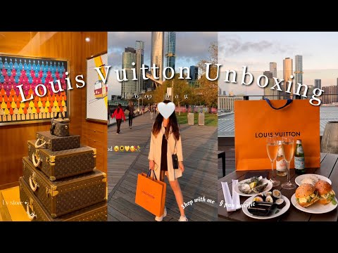 Louis Vuitton unboxing  ˚✧ || Shopping Vlog Melbourne🤍