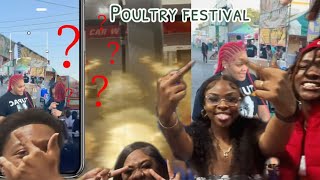 POULTRY FESTIVAL VLOG ‼️ wit the guys 😎