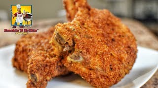 Best Fried Pork Chop Recipe! How to Cook Pork Chops!