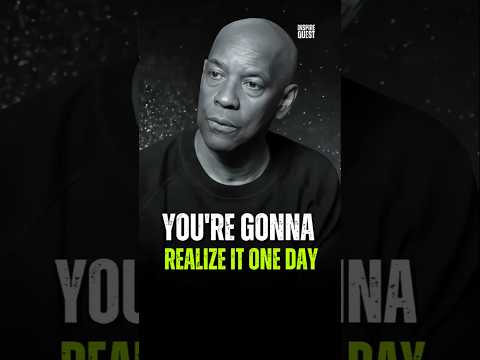 You’re Gonna Realize It One Day | Denzel Washington #denzelwashingtonquotes #motivation