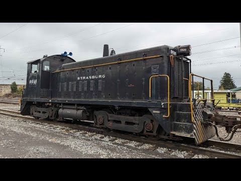 Strasburg #8618 Passing Through Leaman Place Junction - Railfanning - Strasburg, PA (9/26/24)