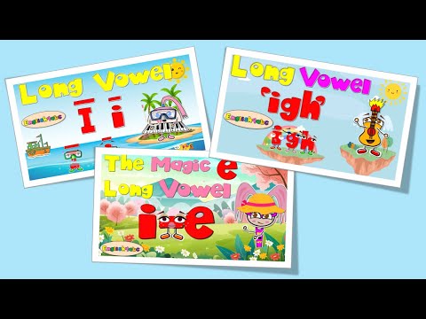 Long Vowel Ｉi/igh/i-e Phonics Compilation / Part 1