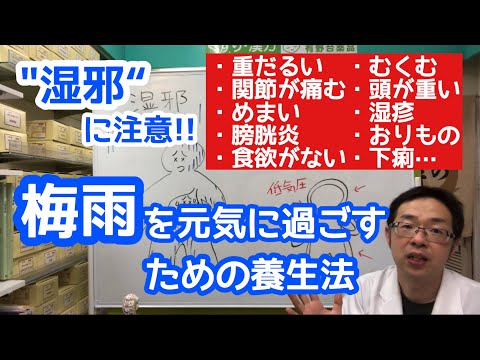 「湿邪」に注意！【東洋医学的】梅雨を元気に過ごすための養生法