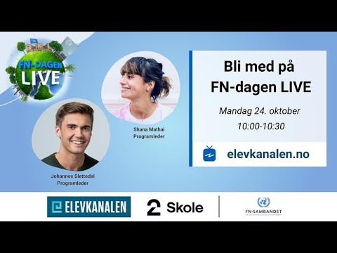 FN-dagen LIVE 2022 - tegnspråktolket