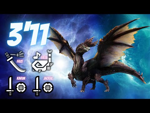 MHW Iceborne Alatreon 3'11 Hunting Horn 4 Player