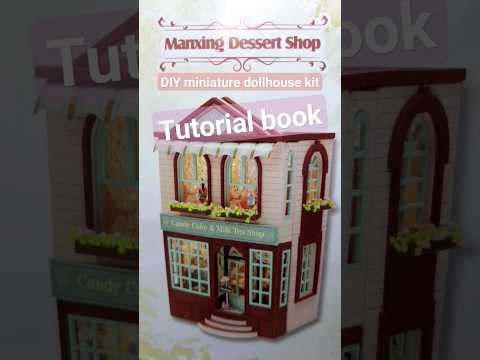 DIY miniature dollhouse kit #Shorts #diydollhouse #miniaturedollhouse