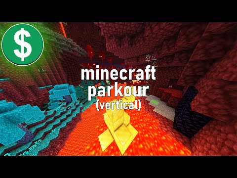 Minecraft Parkour Gameplay No Copyright (Vertical)