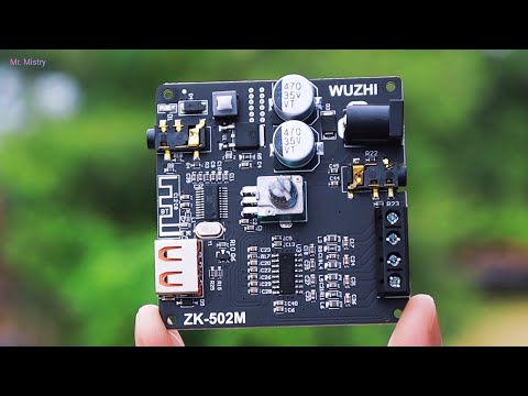 ZK-502M 50W+50W Bluetooth 5.0 Amplifier board