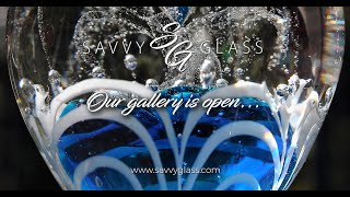 Savvy Glass Online Glass Art Gallery Is OPEN!