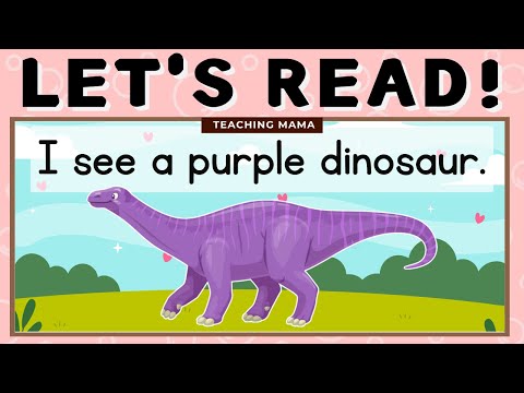 LET'S READ! | ENGLISH READING PRACTICE | SIMPLE SENTENCES FOR KIDS GRADE 1 & KINDER | TEACHING MAMA