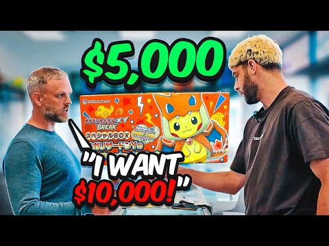 He Wanted $10,000 For His ENTIRE Pokemon Collection! *Shop POV Edition*