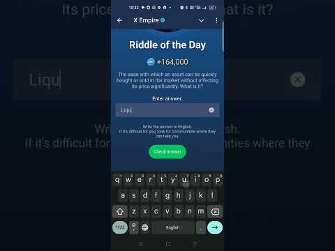 X Empire Riddle Of the Day October 04 #xempireairdrop