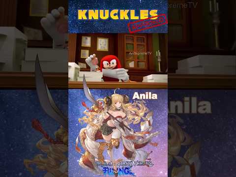 Knuckles rates waifus | Grandblue Fantasy Versus Rising #ytshorts #shorts #waifu #games #grandblue