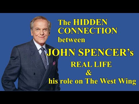 The Hidden Connection Between JOHN SPENCER'S Real Life & His Character On The West Wing, LEO MCGARRY