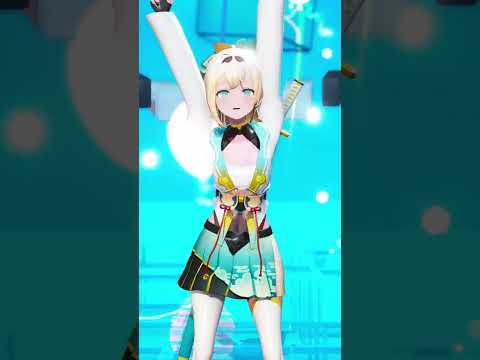 [MMDホロライブ] 風真いろは/Permission to Dance #shorts #short