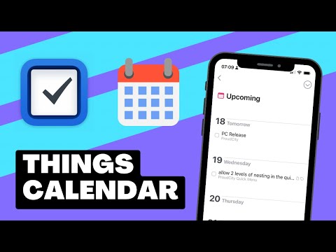 Things 3 Calendar Integration