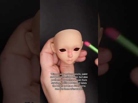 Some tips for doll repaints and faceups #repaint #bjdfaceup