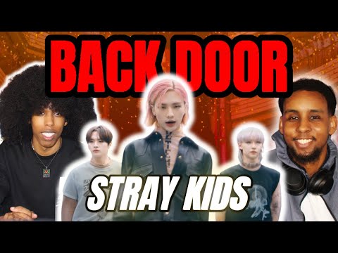 OUR FIRST TIME WATCHING STRAYKIDS - BACK DOOR OFFICIAL MV REACTION!!