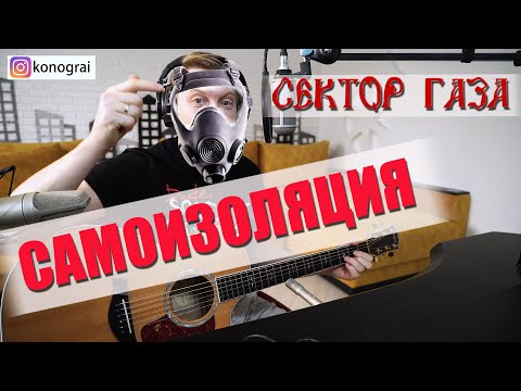 Самоизоляция (Демобилизация) - Сектор Газа/ Максим Кузнецов, кавер, разбор на гитаре