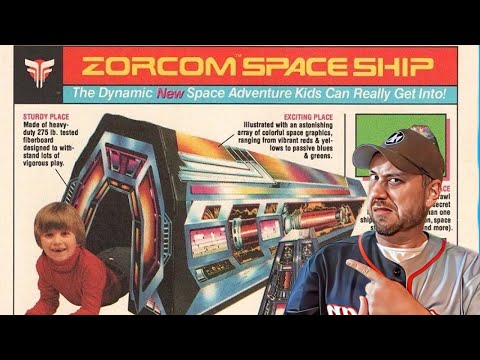 The Goofy 1983 Toy Zorcom Spaceship