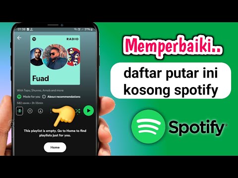 cara memperbaiki spotify masalah playlist ini kosong | Spotify tidak menampilkan lagu di playlist