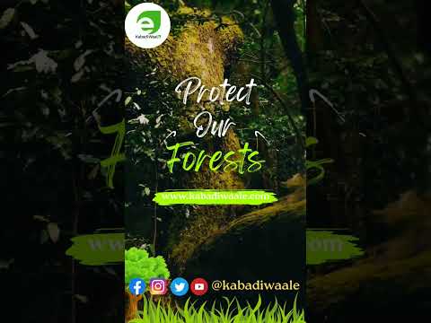 kabadiwaale| International forest day 2023 | Sell Scrap Online | recycle | #metalscrap #satna #paper