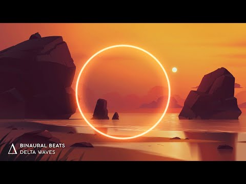 DELTA Waves [3Hz] Binaural Beats Sleep Music "Sunset Breeze" Calm Your Mind and Relax