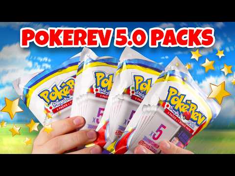 Opening ALL NEW PokeRev 5.0 Mystery Pokemon Packs