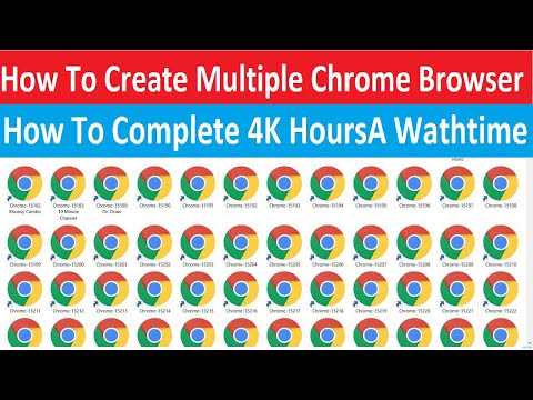 How to Create Multiple Chrome Browsers, Multiple Browsers on a Single  Google Chrome, Multiple Users