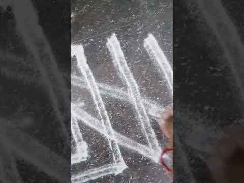 Simple padi kolam/ Padi kolam for pooja room/Easy Padi kolam #padikolam