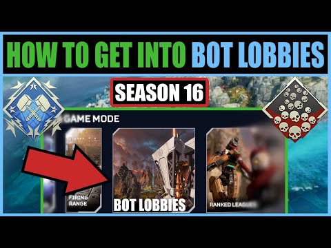 The NEWEST WORKING WAY To Get Into Bot Lobbies In Apex Legends Season 16