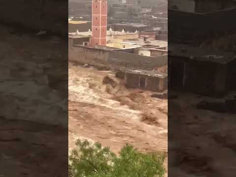 Flooding in the province of Tata, Morocco. September 20, 2024.