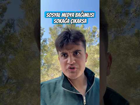 Sosyal Medya Bağımlısı Sokağa Çıkarsa 🤣