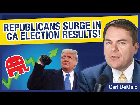 Republicans Surge in CA Election Results!