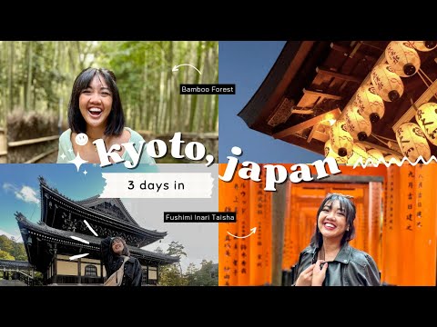 Kyoto: 3-Day Itinerary to the red gates of Fushimi Inari, Bamboo Forest & food finds  | Japan Part 4