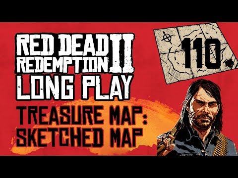 Ep 110 Treasure Map: Sketched Map – Red Dead Redemption 2 Long Play