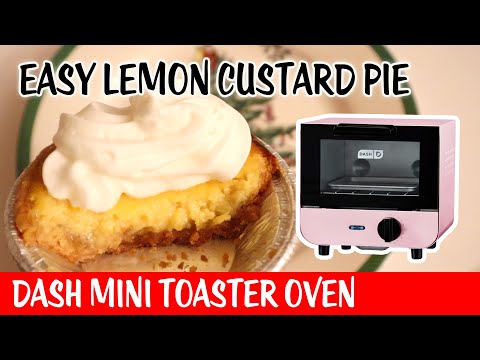 Easy Lemon Custard Pie - Day 10 Bonne Maman Advent Calendar 2023 - Single Serving Dessert