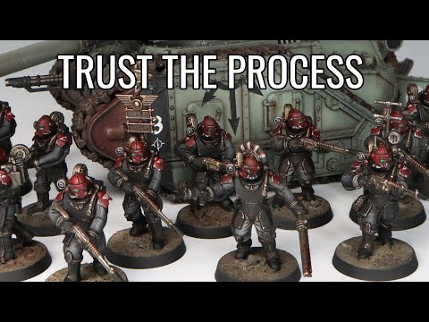 WAS IT WORTH IT? | BATCH PAINTING MY INFANTRY | SOLAR AUXILIA | Horus Heresy Cthonian Headhunters