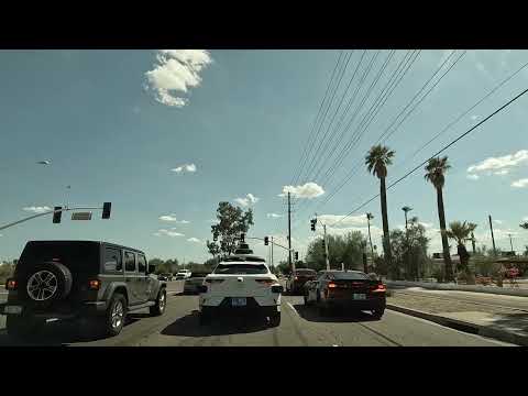 A Weekend Drive on Hayden Road  - McClintock -  Scottsdale - Tempe -  Arizona