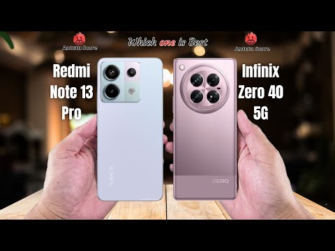 Redmi Note 13 Pro vs Infinix Zero 40 5G  Full comparison ⚡Which one is Best