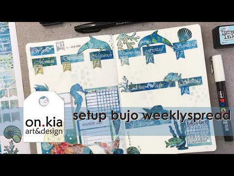 setup bujoweeklyspread 42/2020