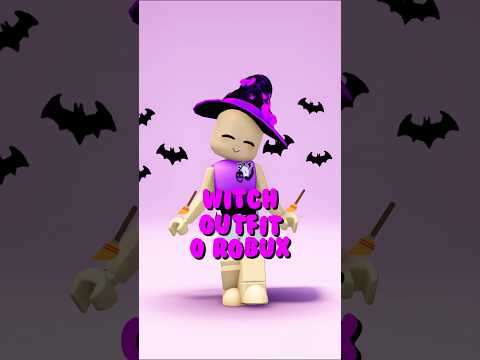 0 Robux Witch Outfit! #roblox #robloxshorts