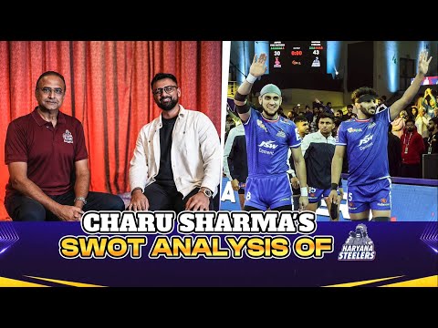 Charu Sharma's SWOT analysis of Haryana Steelers | Pro Kabaddi League