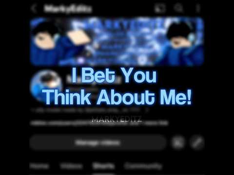 I Bet You Think About Me! | Roblox Edit | ib: my fyp