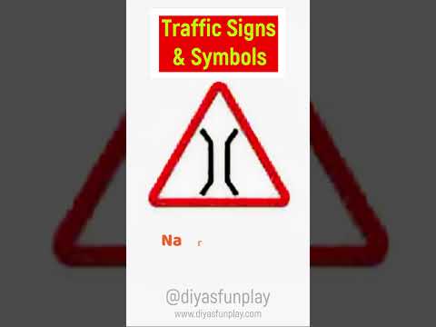 traffic signs - important traffic signs for students - Learn traffic signs and symbols