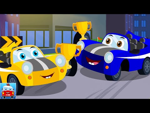 Racing Car Song Music Video for Kids by Ralph & Rocky Cars