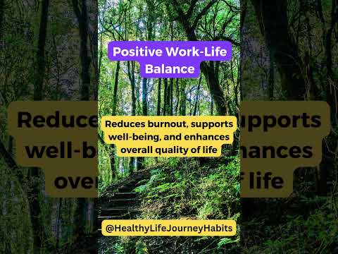 Thriving in Harmony: Cultivating a Positive Work-Life Balance #shorts  #motivation #inspiration