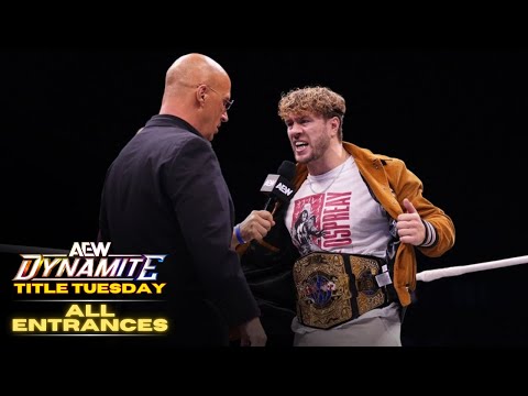 ALL ENTRANCES — AEW Dynamite: Title Tuesday: Oct. 8, 2024