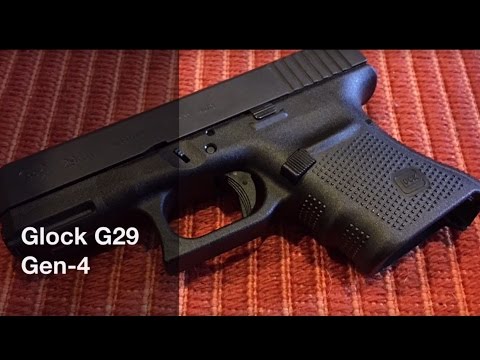 Glock 29 Gen-4 Unboxing and History of 10mm